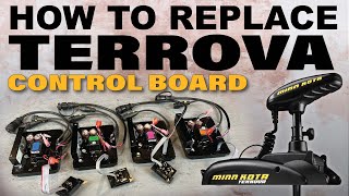 Minn Kota Terrova Control Board Replacement  StepByStep Guide [upl. by Ymmaj]