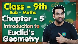 Class 9 Maths Chapter 5 Intro to Euclids Geometry  NCERT  MKR [upl. by Elaine]