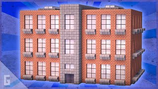 Building A Minecraft Apartment BUILD Tutorial [upl. by Harty]