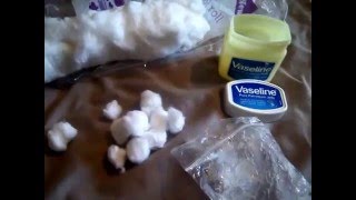 How To Make Vaseline Cotton Balls [upl. by Lectra]