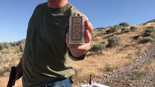 Walther WMP 22 magnum Target Spin and Failure to Feed Winchester 45 Grain Hollow point Range Review [upl. by Thea]