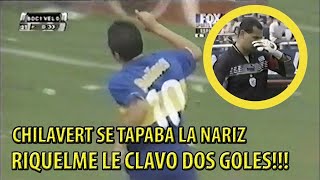 El día que Riquelme le cerro la boca a Chilavert con 2 goles 2000 Resubido [upl. by Quigley]