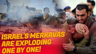 Israels Merkavas Are Exploding One by One Israel Faced a Nightmare in Khan Yunis [upl. by Teagan420]