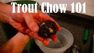 Trout Chow Packbait Tutorial step by step for carp fishing amp Underwater Test [upl. by Aimekahs903]