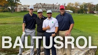 PLAYING BALTUSROL WITH THE CLUB CHAMP [upl. by Pius]