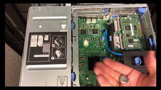 PowerEdge 2950 CMOS battery replacement [upl. by Beard]