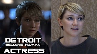 Detroit Become Human Actress Talks playing Kara [upl. by Arratahs]