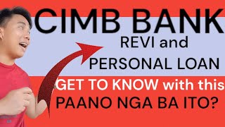 CIMB PERSONAL LOAN and REVI BILLS DETAILS  Almontero Tutorial [upl. by Hastie]