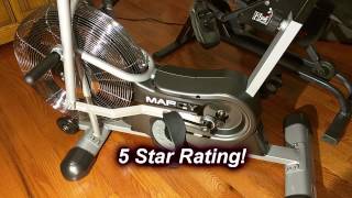 Best Exercise Bicycle  Marcy Air 1 Fan Home Exercise Bike  5 star rating REVIEW [upl. by Judah557]