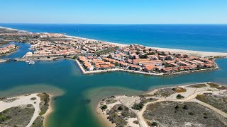 Port Leucate en 4K par drone Dji mini 3 Pro [upl. by Enawd281]