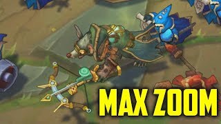 MAX ZOOM CAMERA CHALLENGE in League of Legends [upl. by Jodie150]