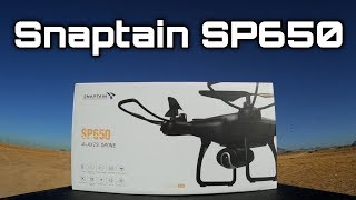 Snaptain SP650 A Good Performing Wifi FPV Drone 12 minute flight time x 2 👍👍 [upl. by Guildroy]