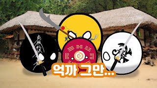 조선 최악의 세대 countryball [upl. by Aleuqahs]