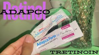 Adapco Cream Tretinoin uses uses  side effects of adapco and skin A cream [upl. by Nirrek]