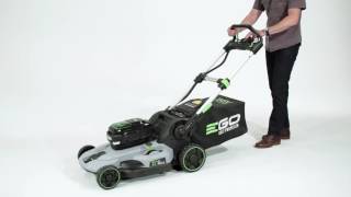 How to start and stop the EGO Power 21quot Mowers [upl. by Sivel221]