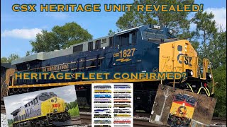 CSX HERITAGE UNITS  My opinions and CSX Heritage Fleet [upl. by Dew95]