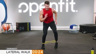 How to Do Lateral Band Walks for Bigger Glutes  Openfit [upl. by Hadihahs]