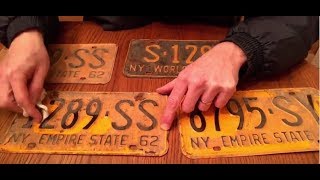 How to Clean Dirty Vintage License Plates to Increase Reselling Vale [upl. by Hausmann]