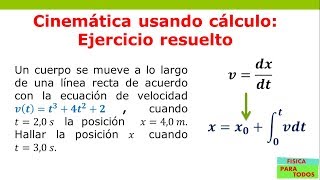 Aplicación de la Integral en Física [upl. by Cirde790]