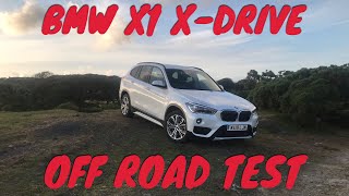 2019 BMW X1 offroad test [upl. by Gnah]