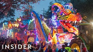 Behind The Scenes Of How New Orleans Mardi Gras Parade Floats Are Made [upl. by Story]