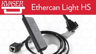 Introduction to Kvaser Ethercan Light HS Features [upl. by Asp]