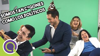 EL DEBACLE PRESIDENCIAL BLOOPERS ǀ Quien TV [upl. by Urina]