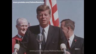 September 27 1963  President John F Kennedys Remarks at the Cheney Stadium in Tacoma Washington [upl. by Adiahs]