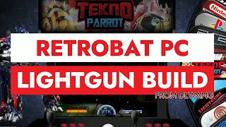 LOADED PC RETROBAT LIGHT GUN BUILD FROM DLWANG  Consoles Arcade TeknoParrot and more [upl. by Stedman]