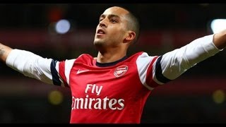 Theo Walcott  All Goals Of Season 201213  HD [upl. by Alphonso994]