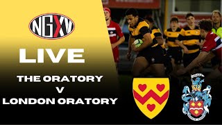 LIVE RUGBY THE ORATORY vs LONDON ORATORY  GRASSHOPPERS RFC [upl. by Idelle]