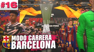 FINAL DE TEMPORADA TOP  FIFA 21 Modo Carrera Barça 16 [upl. by Arammahs]