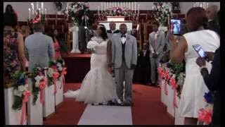 Jumping The Broom Wedding Ceremony  Takika and Kevin [upl. by Hidie430]