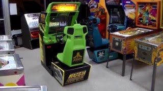 San Francisco Rush The Rock Arcade Game 90s classic Atari Racing action [upl. by Noslien372]