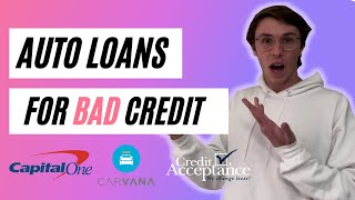 The BEST Auto Loans For BAD CREDIT Bankruptcy and Repo OK [upl. by Leugar225]