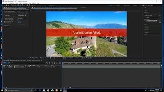 How To Fix ANALYSIS SOLVE FAILED Quickley Updated2017  After Effect CC [upl. by Erdnael]