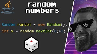 Java random numbers 🎲 【4 minutes】 [upl. by Reema]