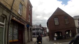 A Ride Through Llanidloes in Powys [upl. by Aleek776]