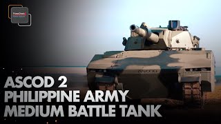 New Medium Main Battle Tank with 105mm gun  Philippine Army [upl. by Einnil]