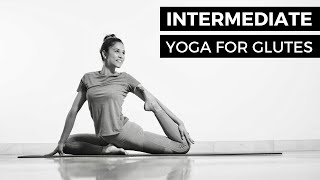 50 Minutes Intermediate Yoga for Glutes  Yoga For Glutes and Hips  Bodsphere [upl. by Skurnik]