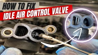 Idle Air Control Valve checking procedure in engine running condition। How to check IAC Valve [upl. by Brigham113]