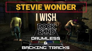 Stevie Wonder  I Wish  Drumless [upl. by Ahsiet180]