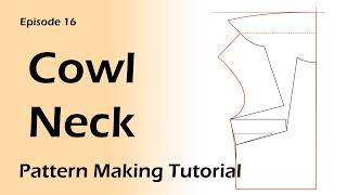 How to Draft a BuiltUp Neckline builtupneckline patterndrafting shorts [upl. by Tsirc916]