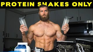 I Survived On Protein Shakes For A Week Heres What Happened [upl. by Dracir125]