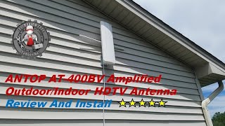 ANTOP AT400BV Antenna Review And Install FREE TV [upl. by Godiva]