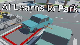 AI Learns to Park  Deep Reinforcement Learning [upl. by Nohsram]