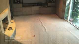 Dr Carpet  Carpet Stretching amp Wrinkle Removal [upl. by Nevile]