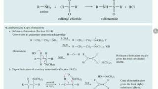 Organic Chemistry 2 Final  Summary of Reactions [upl. by Sibilla]