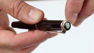 Pelikan M205 Special Edition Amethyst Fountain Pen [upl. by Occer]