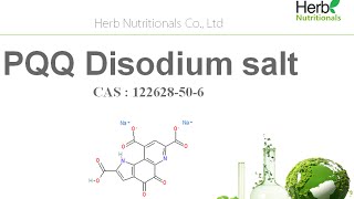 Bulk pyrroloquinoline quinone PQQ disodium salt powder CAS 122628506 [upl. by Aima674]